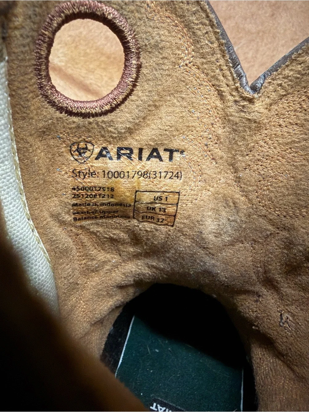 Ariat Kids Brown Pull-On Western Boots